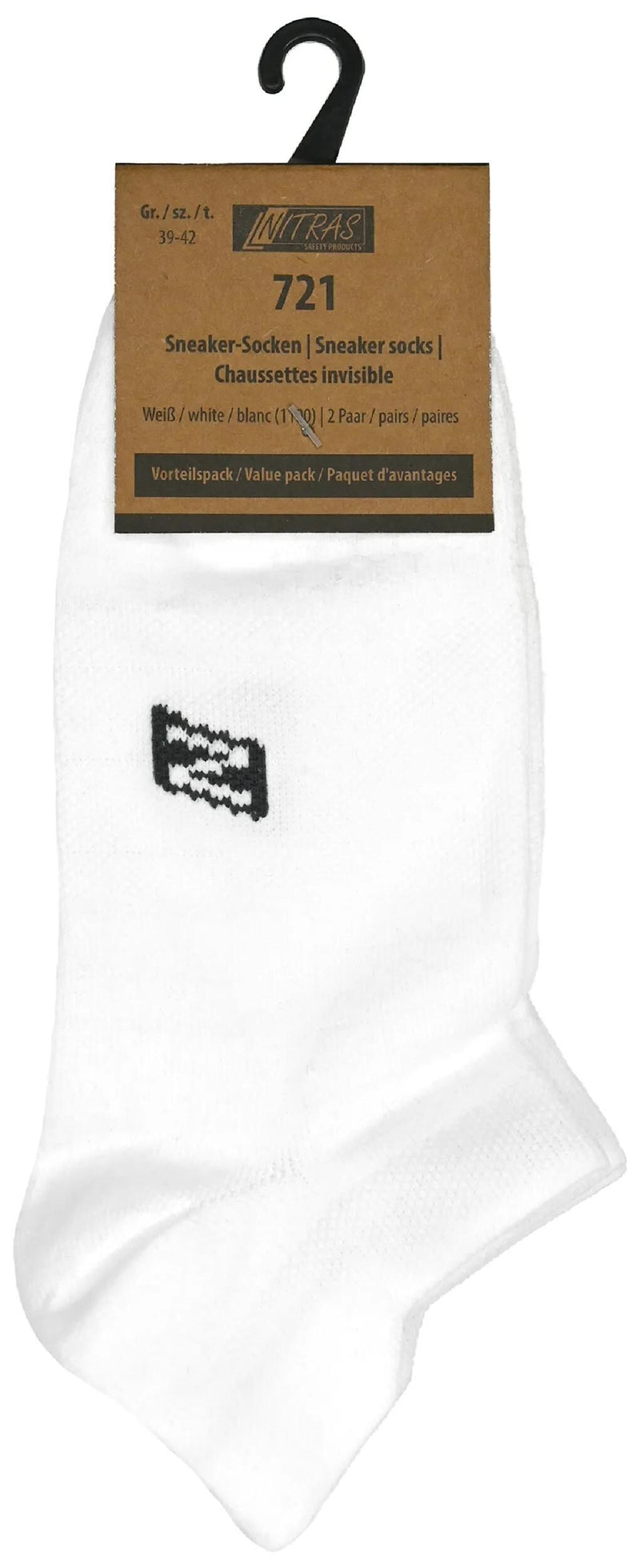 Afbeelding laden in galerijviewer, Nitras safety sokken sneaker sneaker-sock.we gr.47-50 nitras 1pk with 2 pairs
