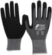 Nitras safety flexibele werkhandschoen flexible fit glove size 9 knit gray sw flexible fit
