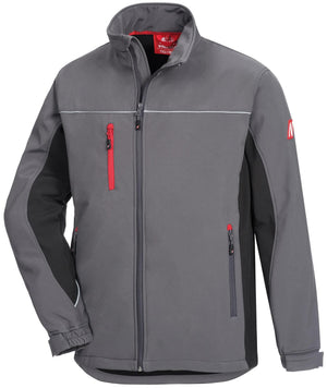 Nitras safety softshell jack motion tex light softshell jacket gr. m motion tex light gray sw