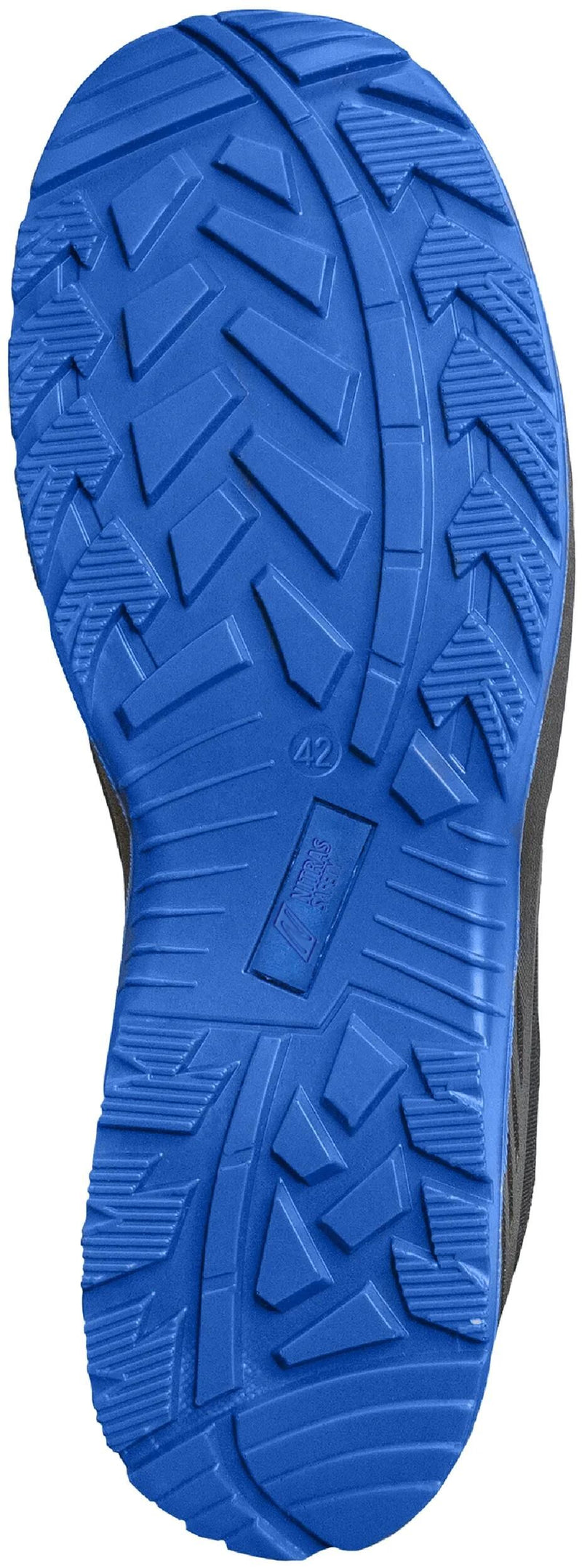 Afbeelding laden in galerijviewer, Nitras safety halbschuh solid step safety shoes gr. 45 solid step mid blue
