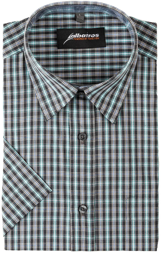 Albatros overhemd bronze shirts 1 2 sleeve gr. 39 gray-cared