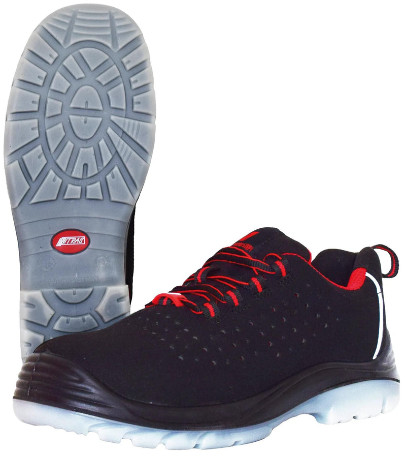 Afbeelding laden in galerijviewer, Nitras safety lage schoen micro step i safety shoes gr. 43 nitras micro step i
