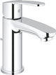 Grohe eurostyle cosmopolitan wastafelkraan - lage uitloop - met trekwaste - chroom