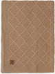 Jollein deken ledikant 100x150cm check knit biscuit