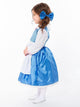 Little adventures - blauwe belle jurk - maat 104 116 104 110