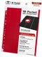 Ultimate guard 18-pocket pages side-loading (10) - red