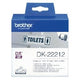 Continu filmtape etikketen brother 62x15,24mm wit