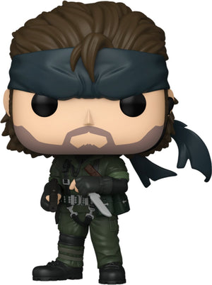 Funko metal gear solid snake eater - naked snake vinylfiguur 1053 pop! standaard