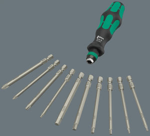 Wera werkzeugsatz kettennieter 9532 chain rivet workshop set 9532