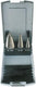 Pro blechschälbohrersatz peeler drill bit set.3 pc in plastic box