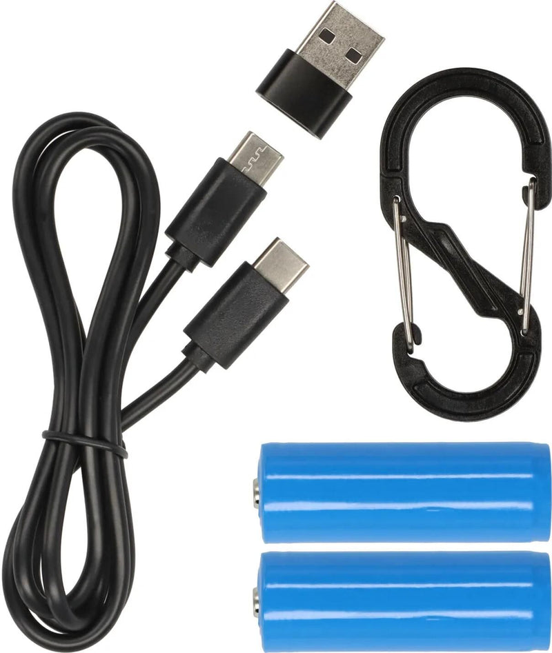 Afbeelding laden in galerijviewer, Brennenstuhl oplaadbare led buiten tafellamp oli 400 as (campinglamp ip54 met 450lm, tot 70u lichtduur, dimbaar, 2 verwisselbare oplaadbare batterijen 18500, powerbank, usb c oplaadkab
