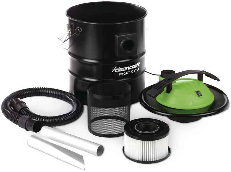 Afbeelding laden in galerijviewer, Cleancraft as roet stofzuiger flexcat 120 vca ash vacuum flexcat 120 vca
