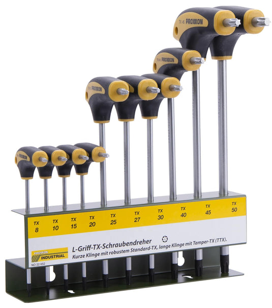Proxxon schraubendrehersatz torx screwdriver sets 10-part