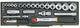 Proxxon steckschlüsselsatz socket wrench set 1 2 +1 4 (27 pcs.)