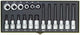 Proxxon steckschlüsselsatz multi-tooth screw set xzn 18-piece