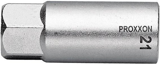 Proxxon zündkerzen-steckschlüsseleinsatz 1 2 end plug insert 21 mm