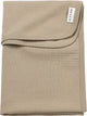 Meyco baby jacquard ledikant deken - taupe - 100x150cm - 0.5 tog