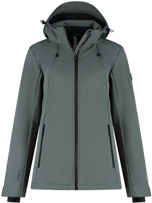 Kjelvik karlijn xg dames outdoorjas - green