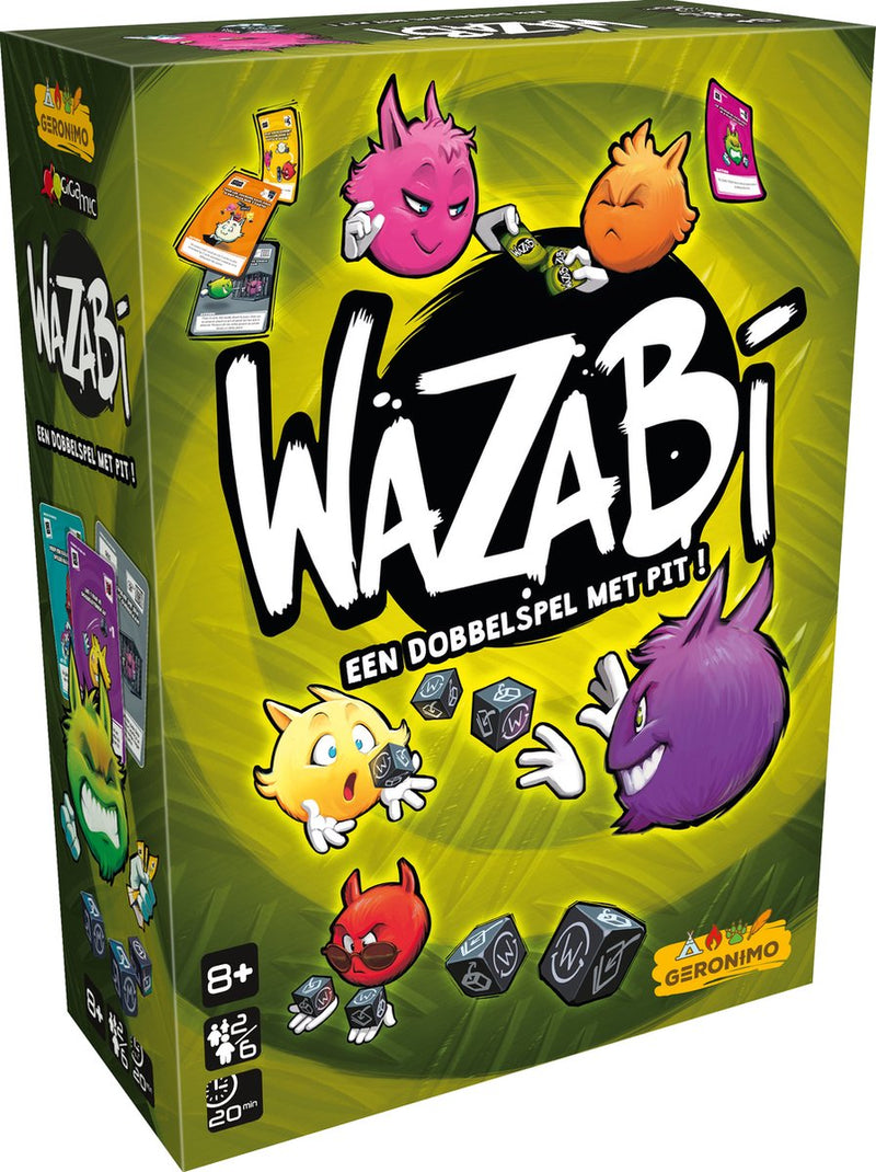 Afbeelding laden in galerijviewer, Geronimo games wazabi dobbelspel
