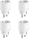 Tp-link tapo p115 -slimme stekker 4 pak - smart plug - wifi stopcontact - energiebewaking - mini