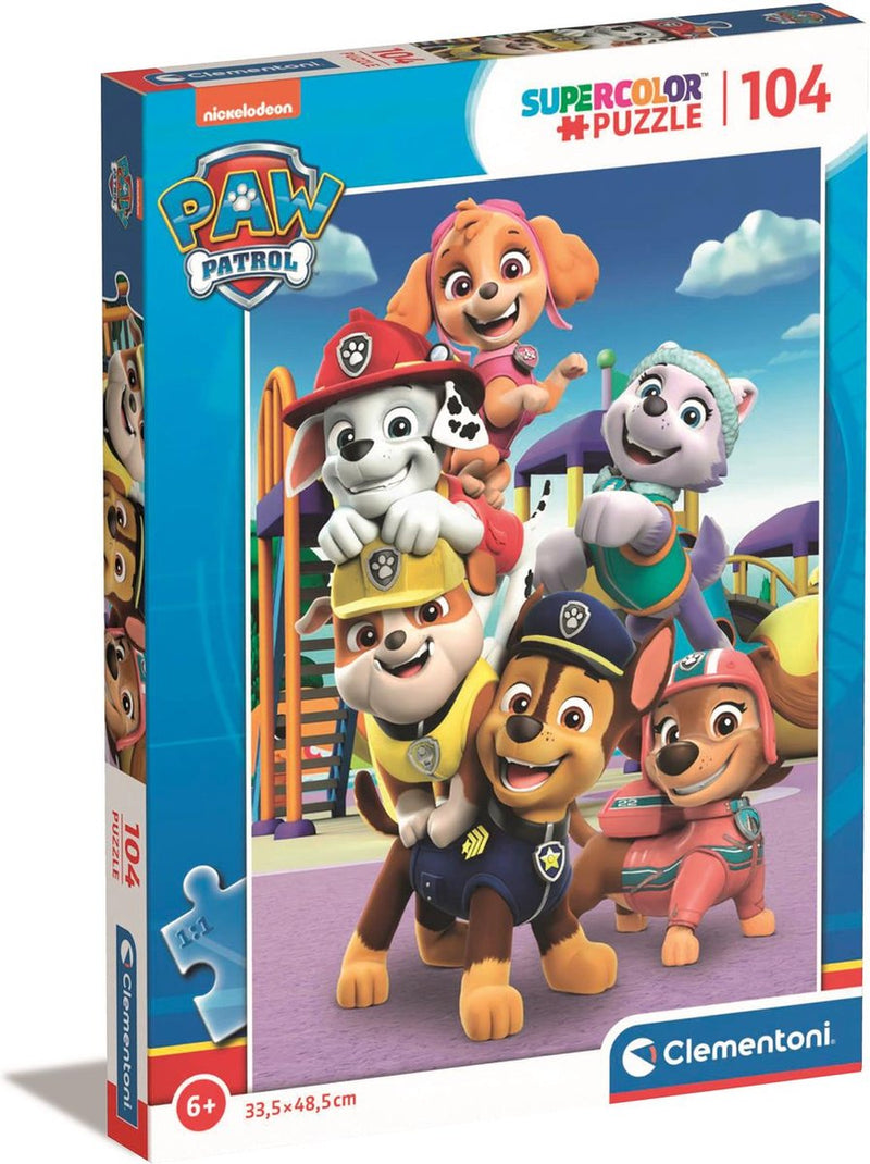 Afbeelding laden in galerijviewer, Clementoni puzzel - paw patrol, 104st.
