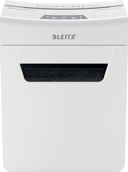 Leitz papierversnipperaar iq protect premium 8x