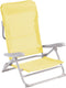 Outwell seaford relaxstoel - strandstoel opvouwbaar - geel