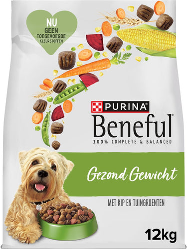 Beneful gezond gewicht - hondenvoer droogvoer - kip tuingroenten - 12 kg