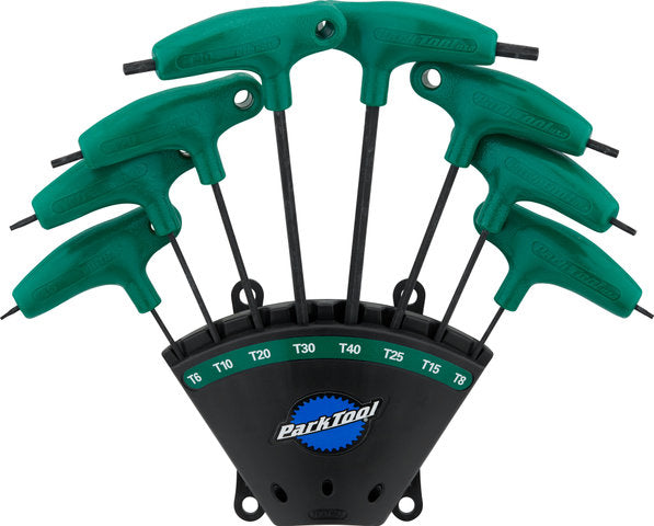 Afbeelding laden in galerijviewer, Parktool torx wrench set w p-handle ph-t1.2
