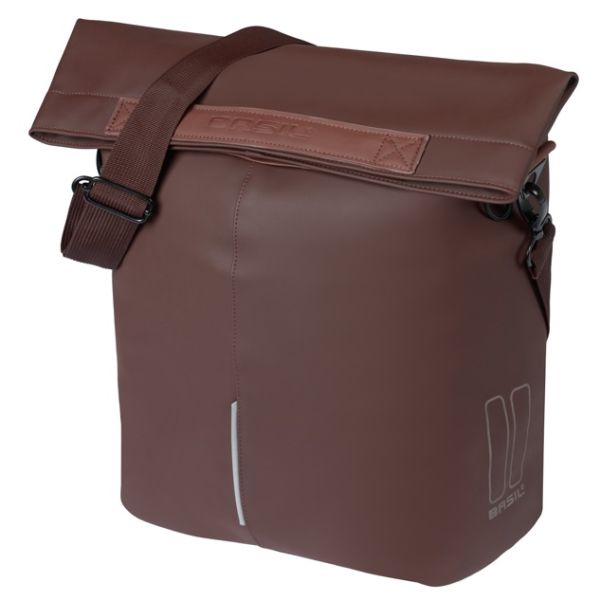 Afbeelding laden in galerijviewer, Basil fietsshopper city mik 14-16l 11 x 29 x 36 cm - bruin

