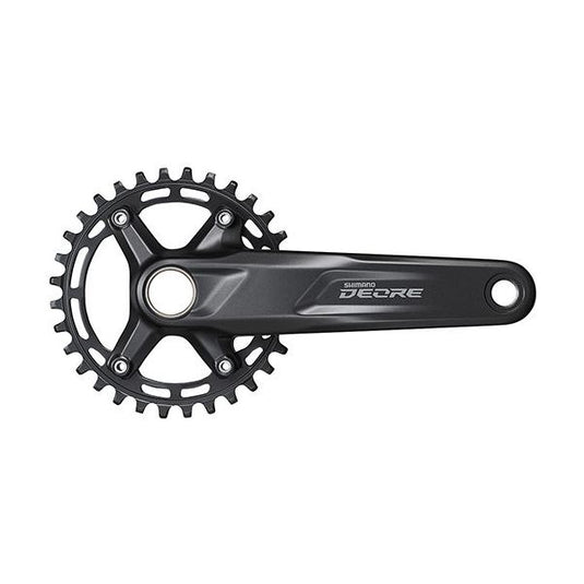 Shimano crankstel 10 11 speed deore fc-m5100-1 met 170mm crankarm 30t - zwart
