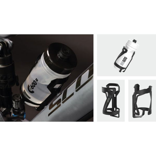 Polisport bidonhouder side cage - wit