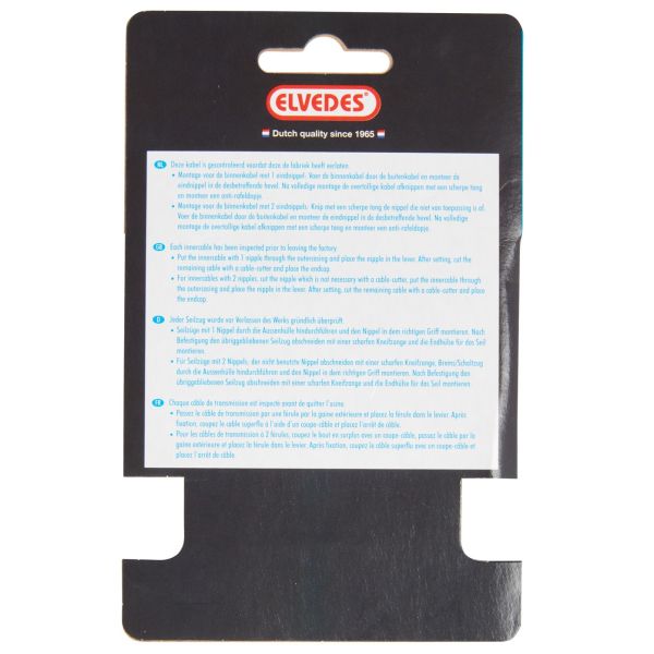 Afbeelding laden in galerijviewer, Elvedes schakel binnenk 2250mm RVS N-nip. 6472RVS-SHIM-49-SL
