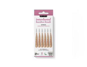 The humble co. interdental borsteltje 6 st - paars - 0.40 mm