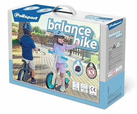 Afbeelding laden in galerijviewer, Polisport Balance Bike grijs Loopfiets creme afwerking
