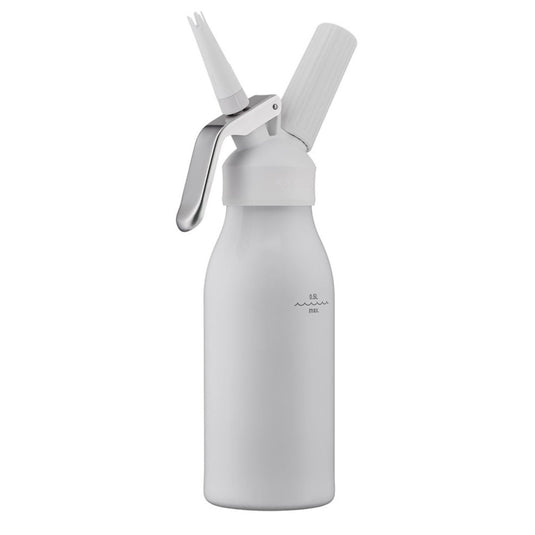 Kayser style slagroomspuit 0.5l aluminium