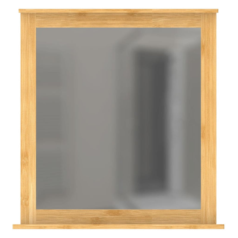 Afbeelding laden in galerijviewer, Eisl spiegel met bamboeframe 67x11x70 cm
