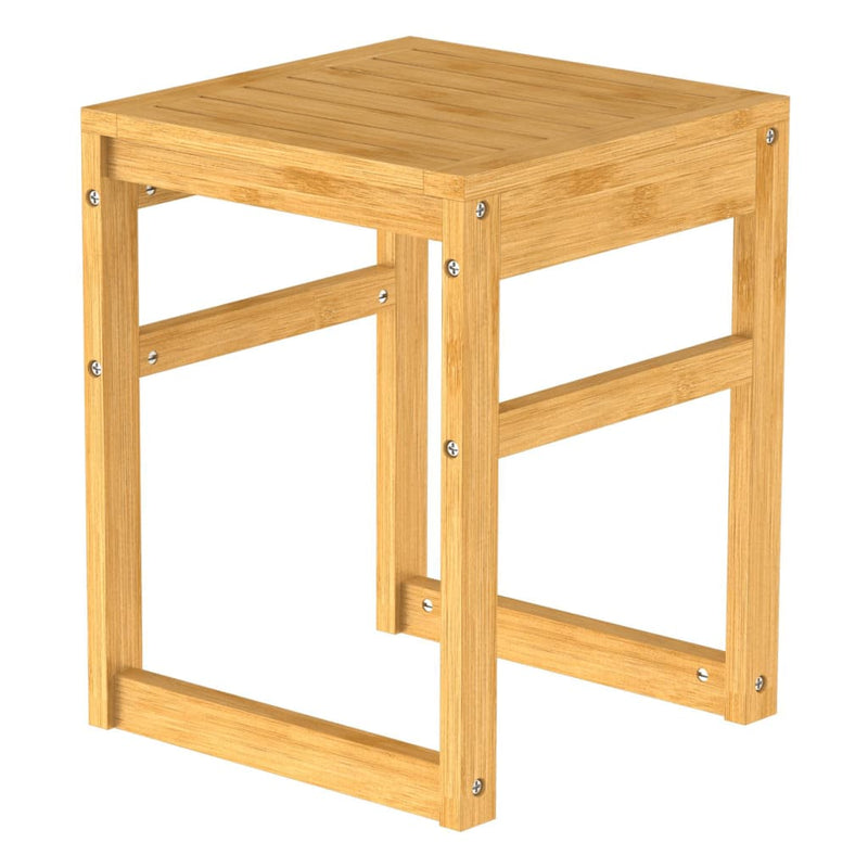 Afbeelding laden in galerijviewer, Eisl badkamerkruk 35x35x45 cm bamboe
