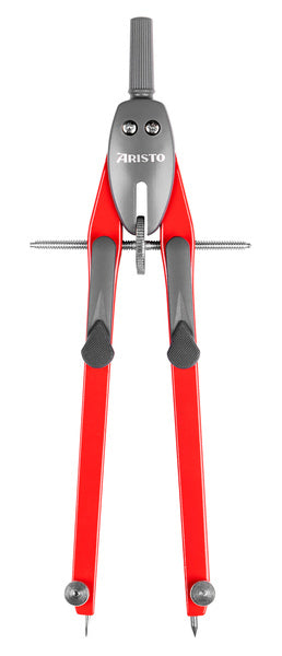 Aristo snelverstelpasser - nature - lengte 17cm - diameter 340mm - lava rood - ar552812