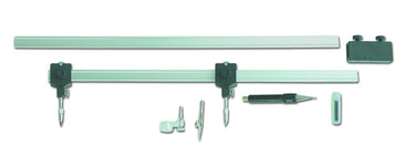 Aristo stokpasser - 2-delig - cirkels diameter 1280mm - compleet met toebehoren - ar-59000