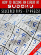 How to become an expert at sudoku