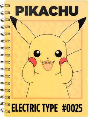 Undercover notitieboek pokémon pikachu 3d effect - school en creatief.