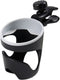 Yrda love to move yrda bekerhouder voor kinderwagen of buggy - eenvoudige bevestiging - universeel - zwart