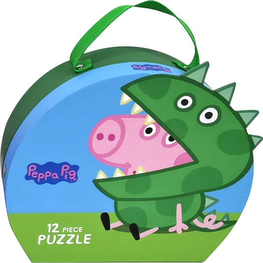 Oku peppa pig puzzels in koffer 40 x 60 cm