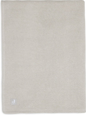 Jollein winter deken wieg 75x100cm basic knit nougat fleece