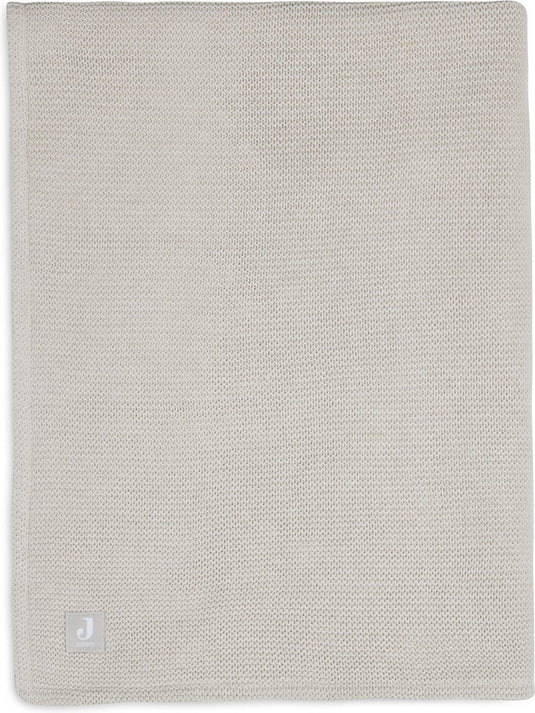 Jollein winter deken wieg 75x100cm basic knit nougat fleece