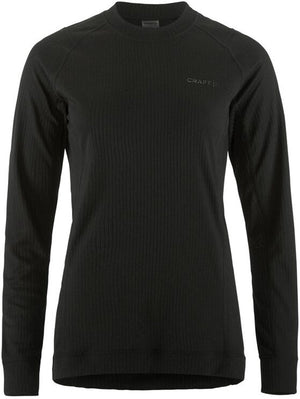 Craft core 2-pack baselayer w thermoshirt lange mouwen zwart rose dames xl