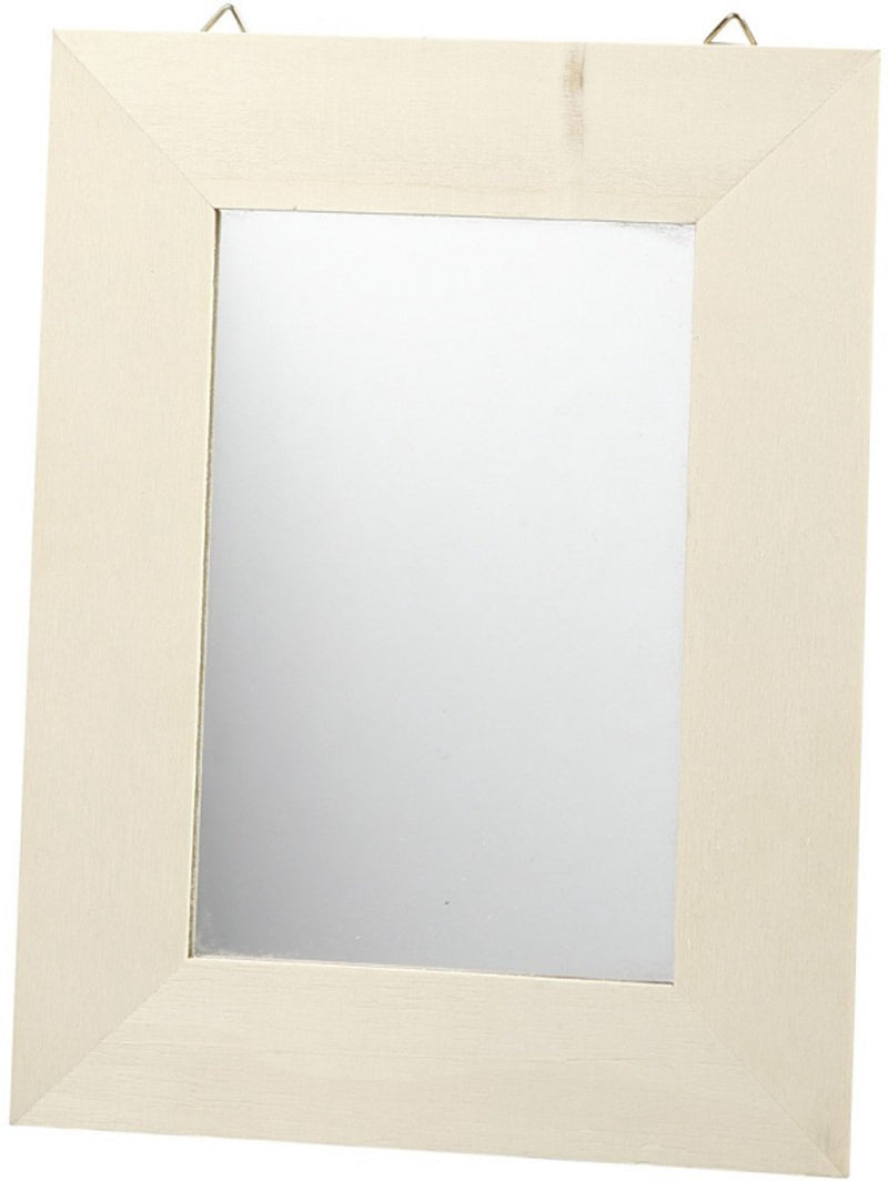 Afbeelding laden in galerijviewer, Creativ company spiegel met houten frame
