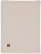 Jollein deken ledikant 100x150cm check knit oatmeal