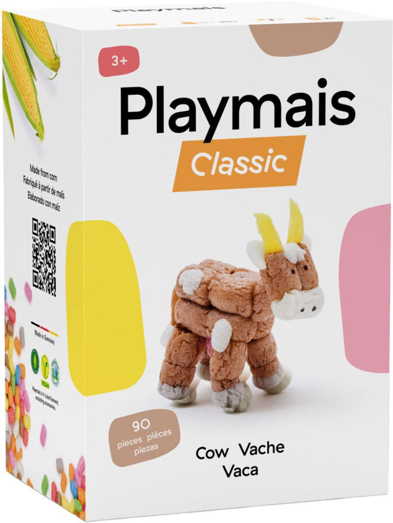 Afbeelding laden in galerijviewer, Playmais classic 3d koe - 90 stukjes

